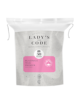 Lady's code MAXI blazinice za čišćenje lica duo face, okrugle a'50